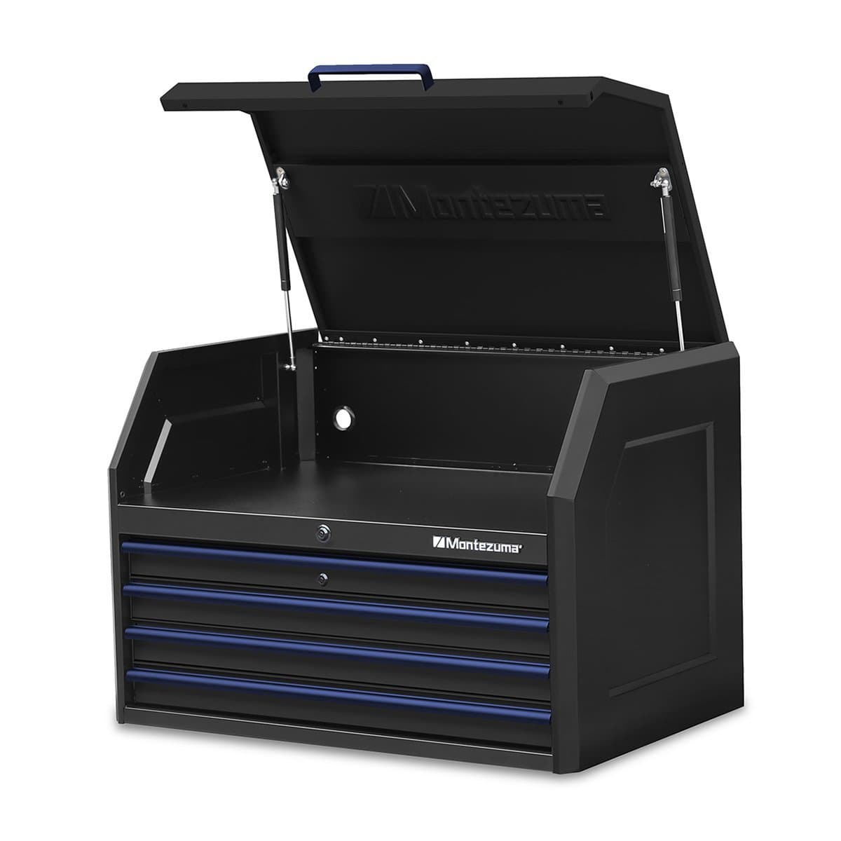 Montezuma Large 36 X 24 Inch Tool Box Rolling Tool Cabinet With Multiple Power Outlets & Drawers - Senior.com Tool Cabinets